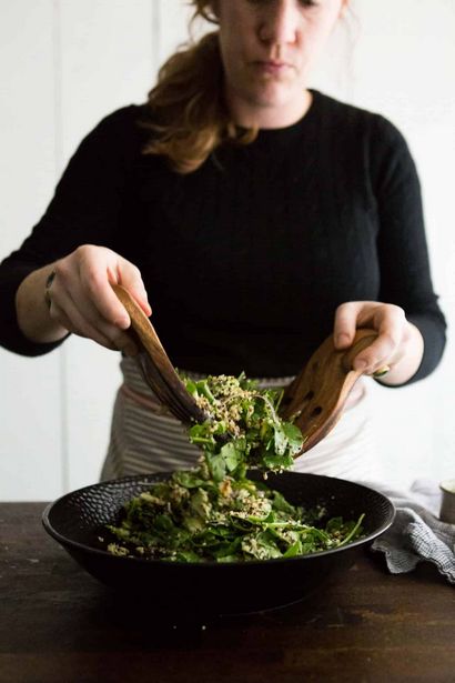 Halloumi-Salat mit Spinat und Quinoa, natürlich Ella