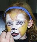Halloween Make-up Anleitung - Katze oder Feline Gesicht