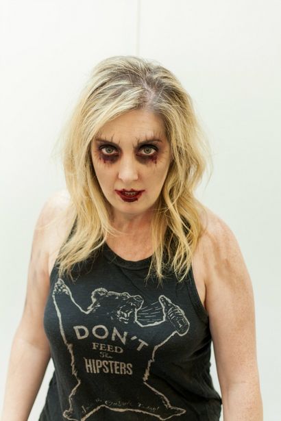 Halloween maquillage Tutoriel Zombie - Honnêtement Jamie