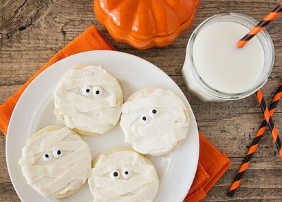 Halloween-Mama-Zuckerplätzchen - Etwas Einfaches