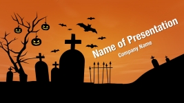 Halloween Modèles PowerPoint - Arrière-plans PowerPoint, Modèles pour PowerPoint, Présentation