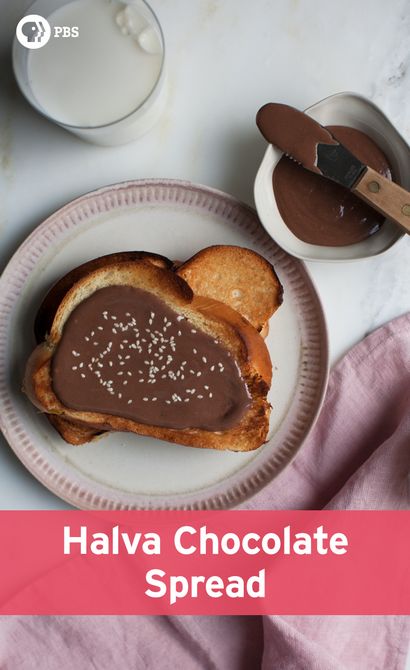 Halva au chocolat Recette propagation, frais Tastes Blog, nourriture PBS