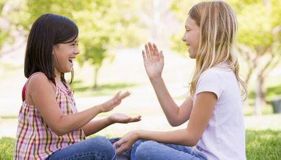 Jeux palmas pour les enfants, comment adultes