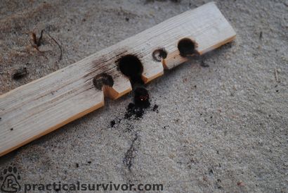 Perceuse à main Démarrage de feu, Survivor Pratique