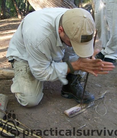 Handbohrmaschine Anheizen, Practical Survivor