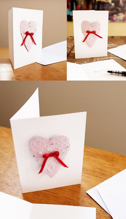 Graine Handmade Paper Valentine Tutorial