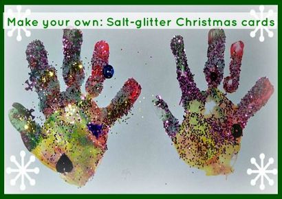 Handdruck - Erstellen Sie Ihr eigenes - Weihnachtskarten