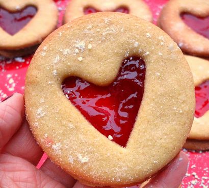 HaySparkle Valentines Jammie Dodger Biscuit Recette