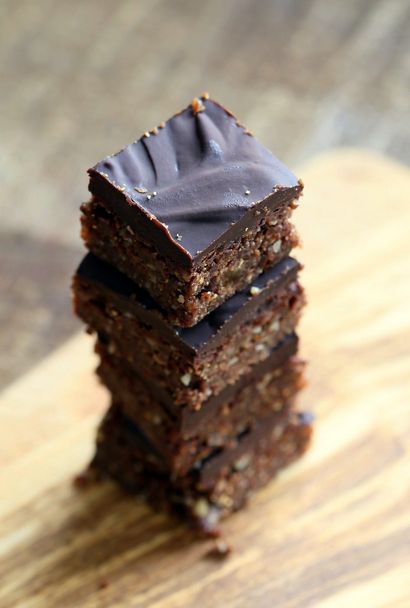 Haselnuss Brownies - Kein backen Brownies Vegan Glutenfreie - Vegan Richa