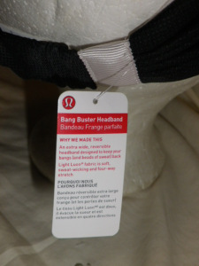 Bandeau, Blog Good Old Lululemon