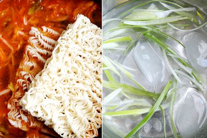 Santé maison Kimchi Ramen - Pâtes alimentaires, Recettes - Nourriture divine santé