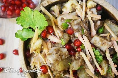 Santé Kachalu Aloo chat, Yam Potato chat - Le ingrédient secret