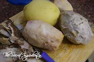 Santé Kachalu Aloo chat, Yam Potato chat - Le ingrédient secret