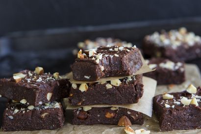 Santé sans cuisson Brownies (végétalien, sans gluten) - Tubes Hot Chocolate (comment faire aucun brownies cuisinier) Santé sans cuisson Brownies (végétalien, sans gluten) - Tubes Hot Chocolate