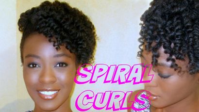 Heatless spirale Curls En 4c Cheveux naturels cheveux doux Bobines - Estrogen pur