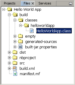 Hallo Welt! für die NetBeans IDE (Die Java - Tutorials - Erste Schritte - Die Hallo Welt!