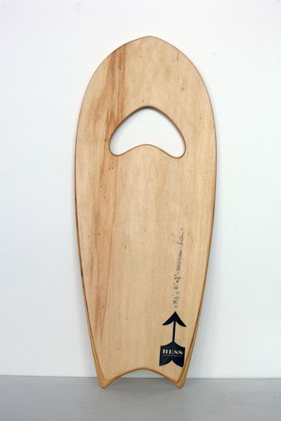 Hess Handplane (de surf rabot comment faire) Hess Handplane