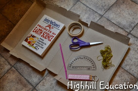 Highhill Homeschool Latitude Aktivitäten für Kinder - Machen Sie einen Astrolabe