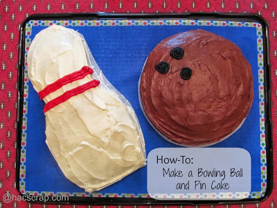 Hillary Chybinski How-To ein Bowling Ball & amp Stellen; Pin-Geburtstags-Kuchen