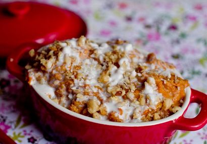 Vacances Petit-déjeuner Dans une carotte Jiffy Gâteau flocons d'avoine - Oh, elle rougeoie