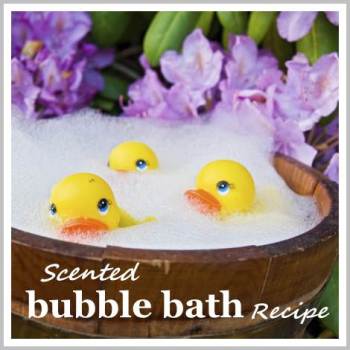 Recettes maison Bubble Bath
