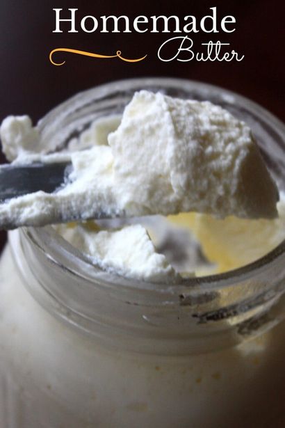 Sciences maison Beurre Activité faire du beurre dans un pot