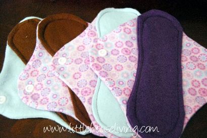Selbst gemachtes Tuch Pads - Free Tuch Pads Pattern - Mama Cloth