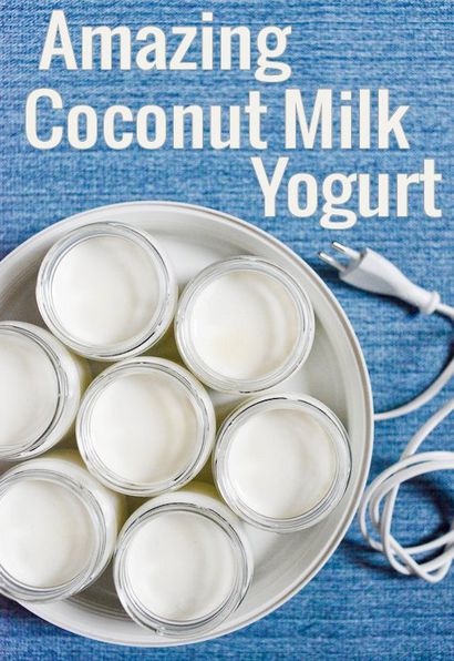 Maison au lait de coco yogourt Recette, chocolat - Zucchini