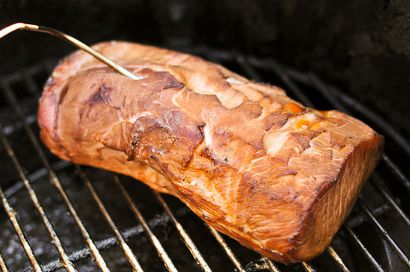 Maison et fumé Recette Guéri de bacon canadien