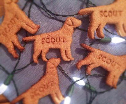 Homemade Dog Treats, beurre d'arachide - Le Cookie Rookie (arachide) Homemade Dog Treats, beurre d'arachide - Le Cookie Rookie