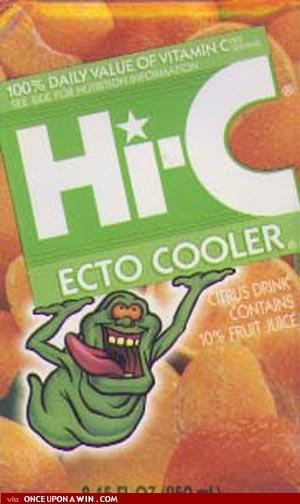 Selbst gemachte Ecto-Cooler, Retro Junk Artikel