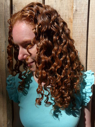 Maison Gel cheveux pour Flaxseed bouclés, cheveux crépus 7 étapes (avec photos)