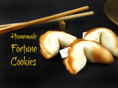 Selbst gemachte Fortune Cookies