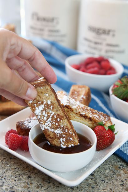 Toast maison française Sticks Recette