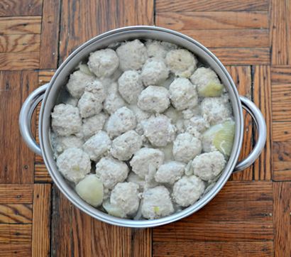 Selbst gemachtes Gefilte Fisch