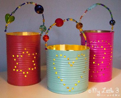 Cadeaux maison - Tin Can Lanterns - Enfants Chambre Craft
