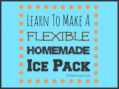 Selbst gemachter Eisbeutel A Natural Flexible und wiederverwendbare Lösung
