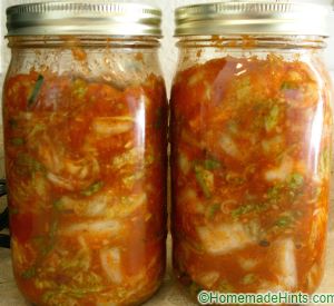 Coréenne Kimchi maison Recette - savoureux avec des avantages pour la santé