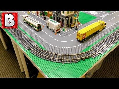 Selbst gemachter Lego Train Track-Tutorial, wie man & amp; Alles tun!