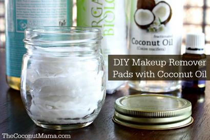 Selbst gemacht Makeup Remover Pads - The Coconut Mama