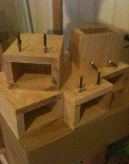 Selbst gemachtes Percussion Chimes und Temple Blocks - katz Blog