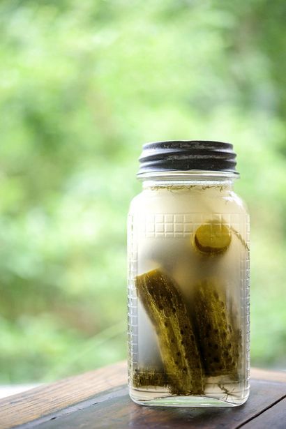 Hausgemachte Pickles benötigen nur drei Zutaten