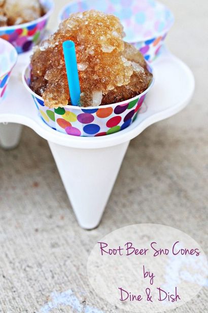 Maison Root Beer aromatisée Sno Cone sirop Recette - Dine et plat