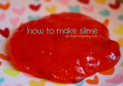 Maison Slime, Comment faire recette Slime, Slime
