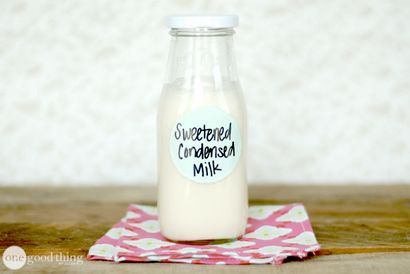 Le lait condensé sucré maison - Une bonne chose par Jillee