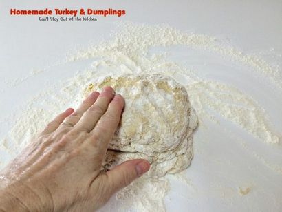 Selbst gemachte Türkei und Dumplings - Can - t aus der Küche bleiben