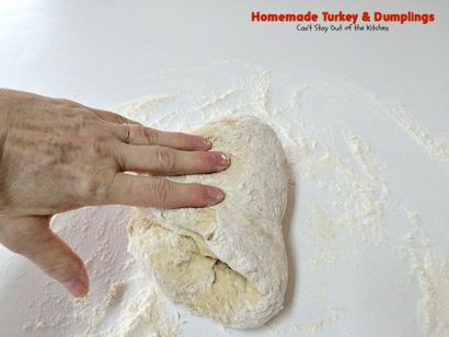 Selbst gemachte Türkei und Dumplings - Can - t aus der Küche bleiben