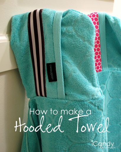 Hooded Towel Tutorial - main iCandy