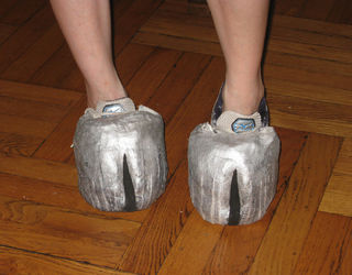 De Hooves Chaussures Comfy (Pas High Heels!) 12 étapes (avec photos)