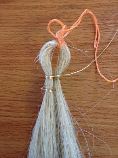 Cheval Bijoux cheveux Faire un cheval cheveux Tassel (crin de cheval Tassel) Cheval Bijoux cheveux Faire un cheval cheveux Tassel